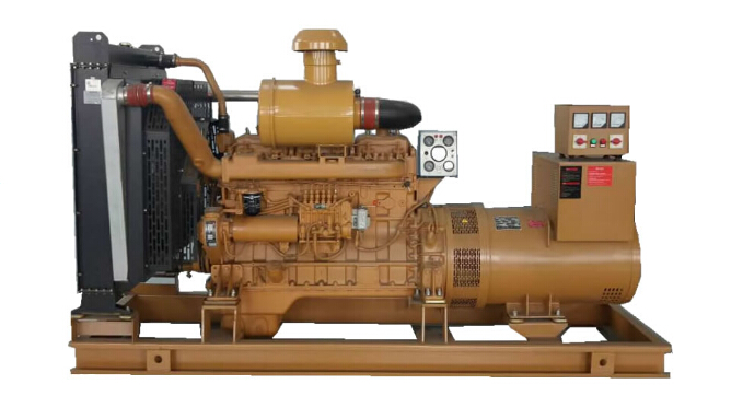 青岛上柴250kw大型柴油二手发电机组